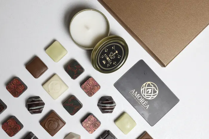 La candela Romanza con le praline
