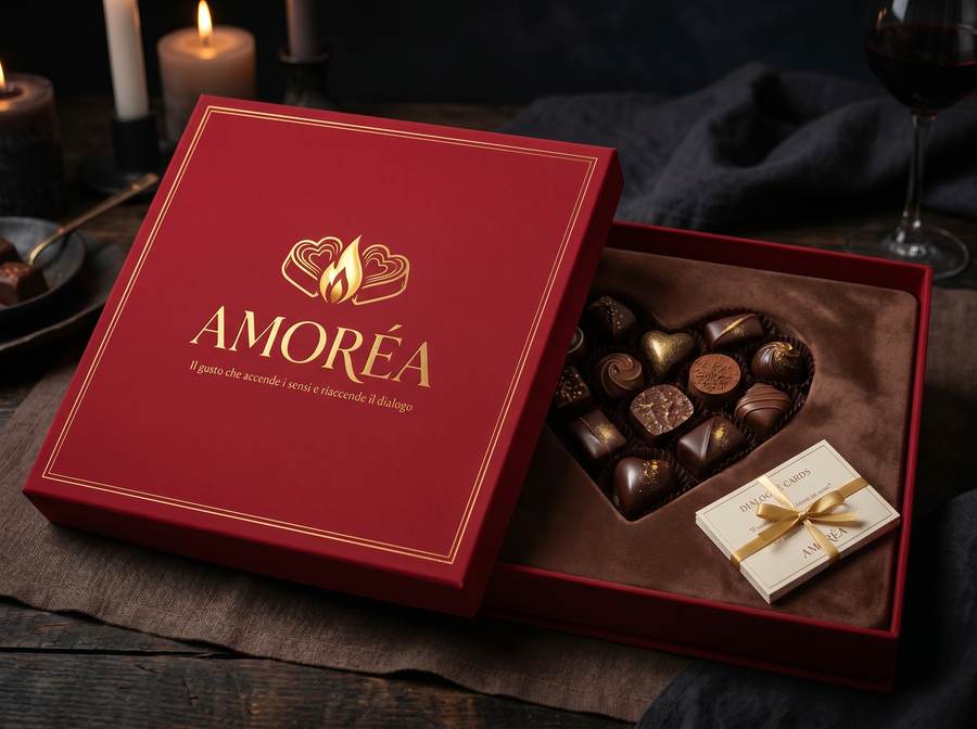 Cofanetto dal progetto AMOREA